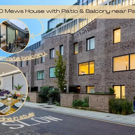 Stylish 4Bd Mews House Close To Paddington London Exterior foto